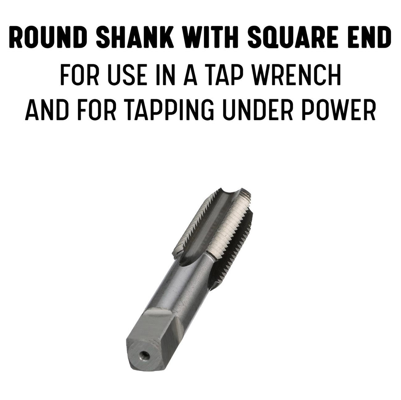 16 x 1.5 HSS Metric 4 Flute Bottoming Hand Tap, Qualtech