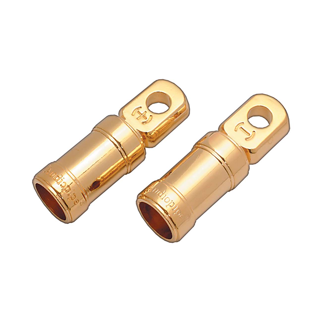 Nippon BTC14 2 PK RING TERMINAL AUDIOPIPE SCREW TYPE 4GA.X3/8"