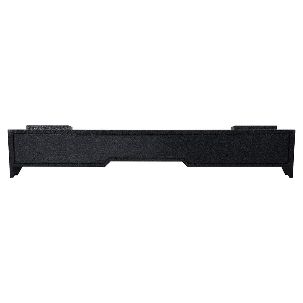 Q Power QBGMC10 2007 HT Dual 10-Inch Custom Fit Speaker Box for GM/Chevy Xcab Trucks 2007-2013