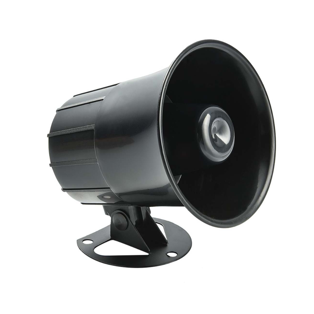 Omega AU70SL Multi-Tone Siren with Loop to Convert to Single-tone