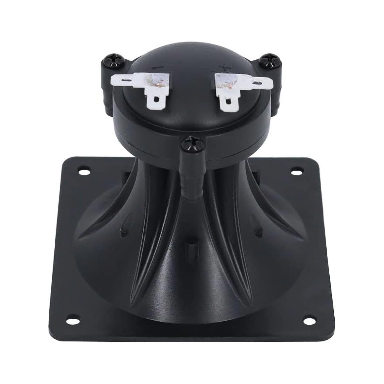 Nippon NTX1004PZ 3.25" Square Flush Mount Piezo Super Horn Tweeter – 4–8 Ohm, Black