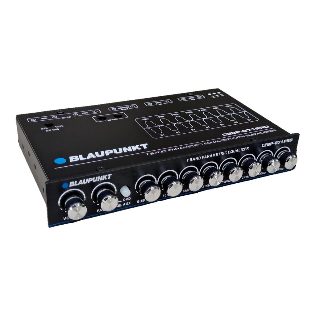 BLAUPUNKT CEBP-871PRO 7 Band Compact Equalizer Maximum Output Voltage 7V RMS