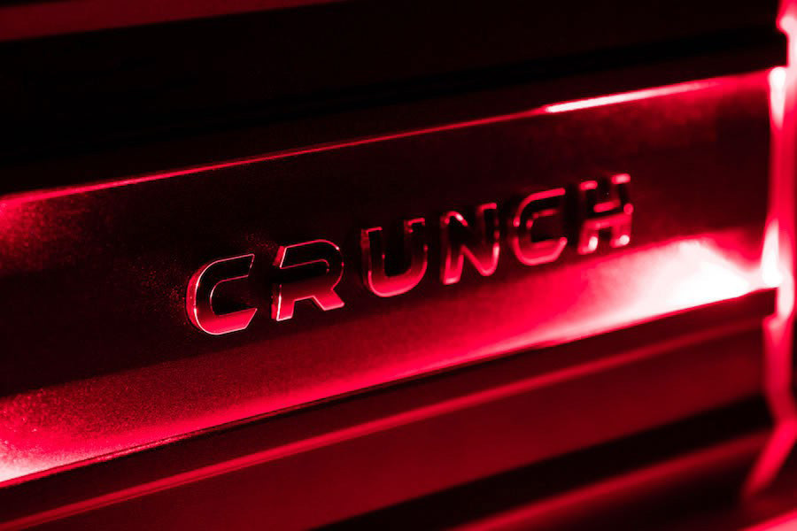 Crunch Ground Pounder GP-1000.2 1000 Watt 2 Channel Amplifier