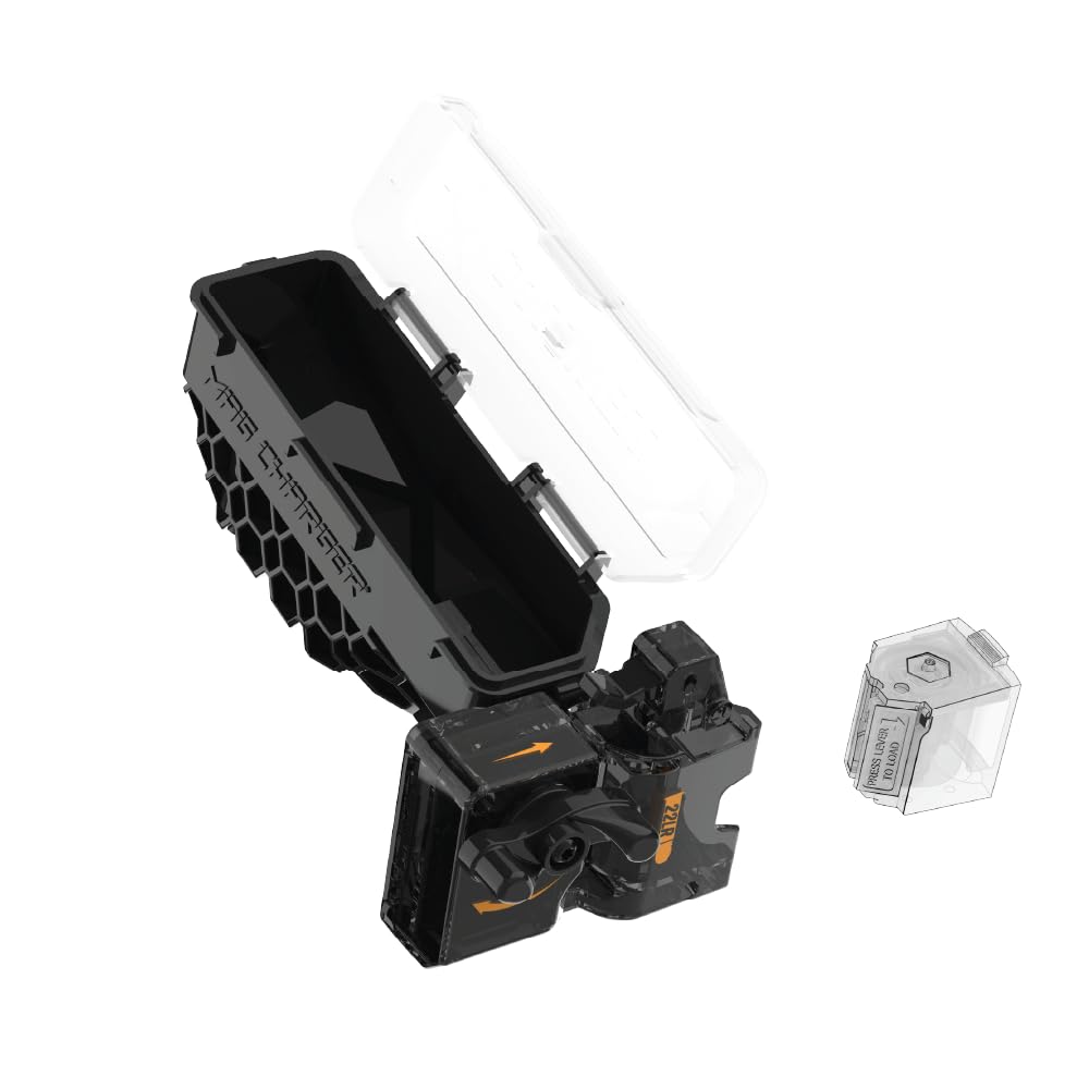 Caldwell 22LR Rimfire Rotary Magazine Loader with Durable Construction for Indoor and Outdoor Shooting, Black