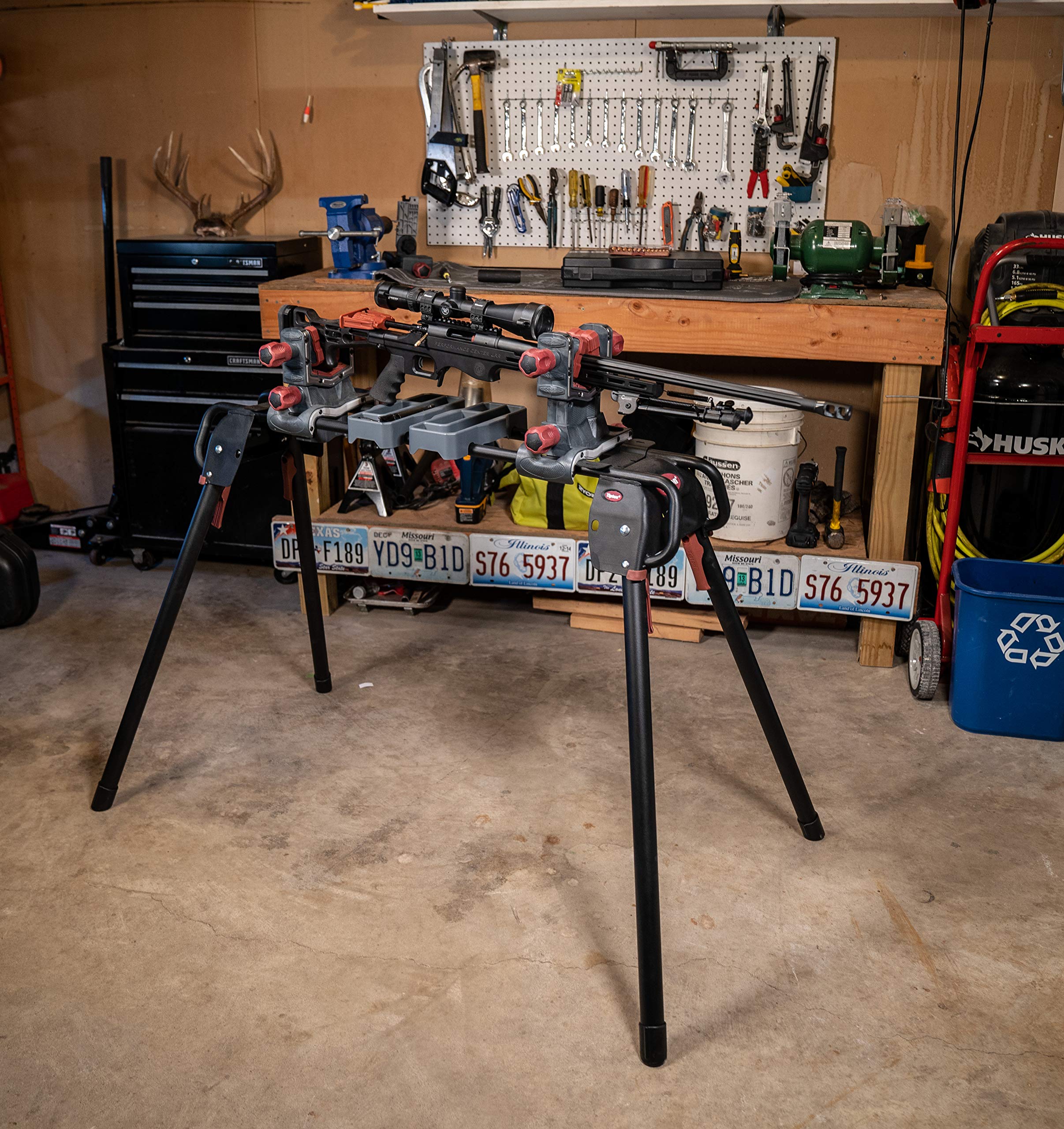 Tipton Standing Ultra Gun Vise with Customizable Design and Non-Marring Materials for Cleaning, Gunsmithing, and Maintenance