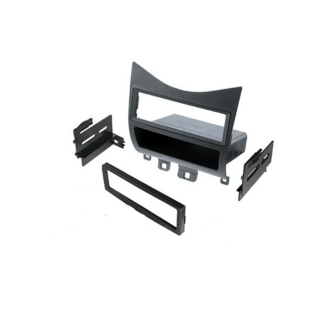 American International HONK823H Single DIN/ISO Radio Relocation Dash Installation Kit with Pocket & Harness for 2003‑2007 Honda Accord