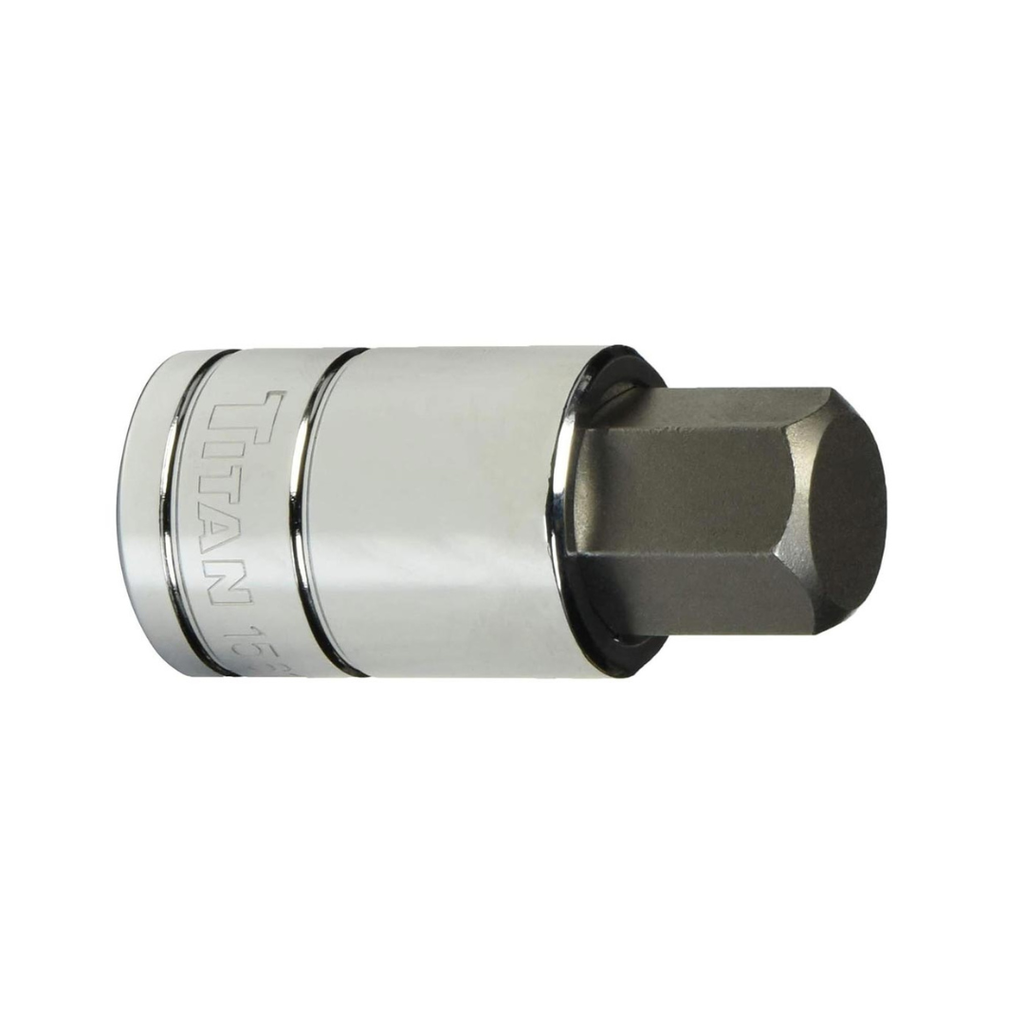 Titan 15617 1/2-Inch Drive x 17mm Hex Bit Socket