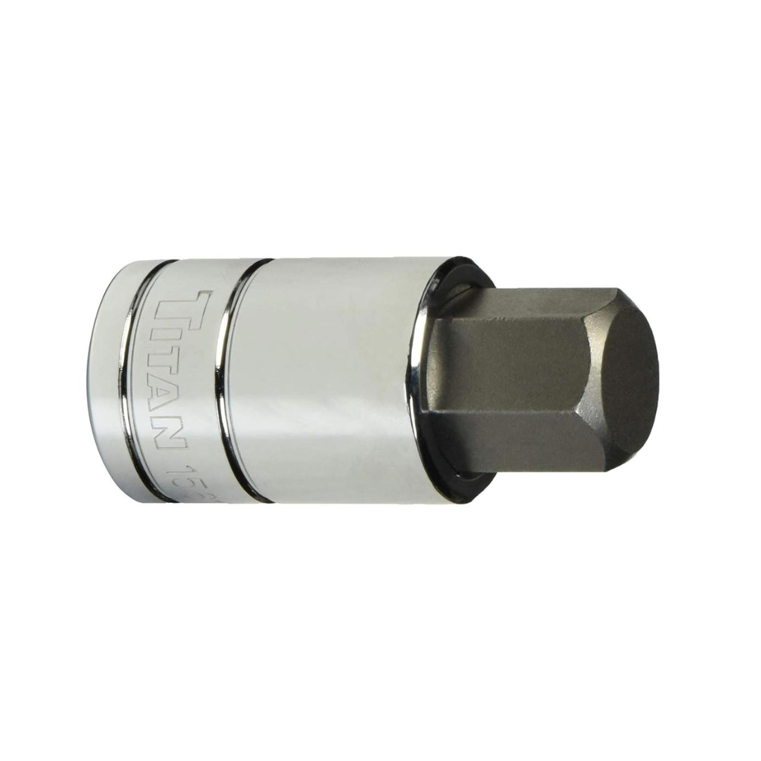 Titan 15617 1/2-Inch Drive x 17mm Hex Bit Socket