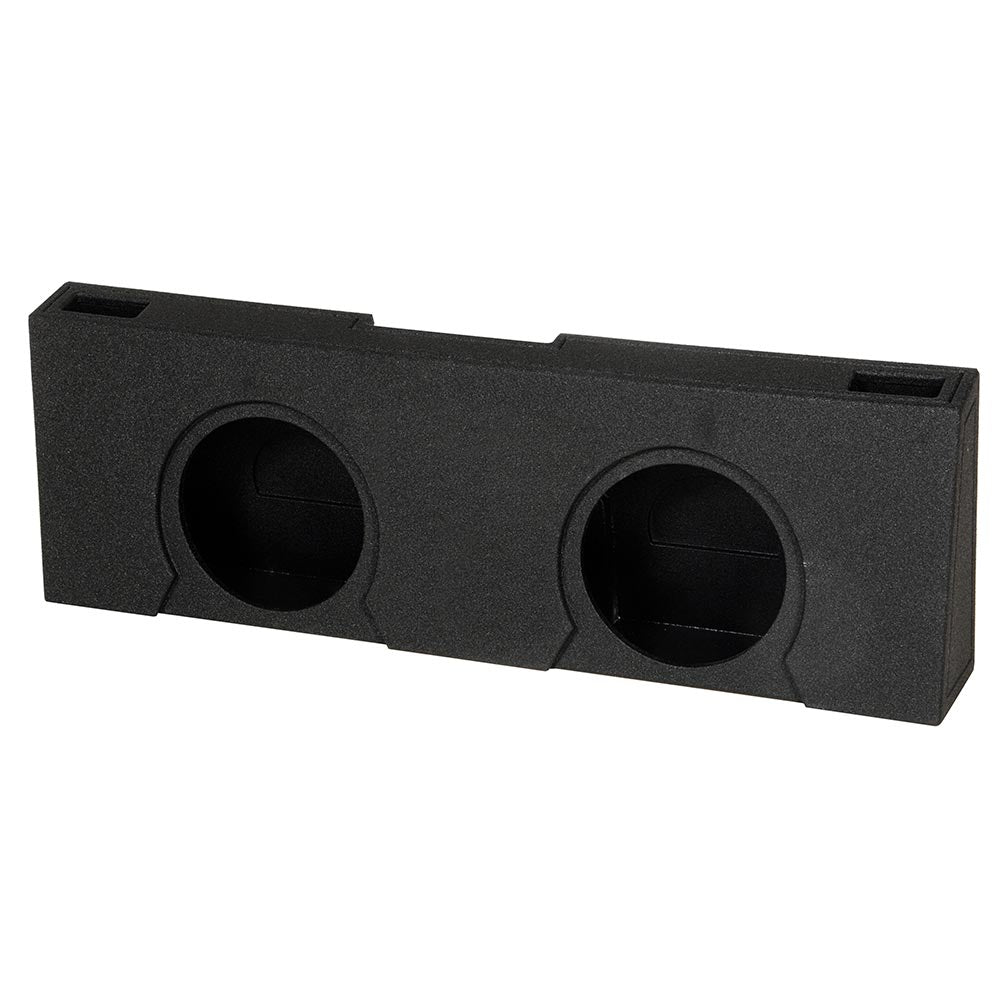 Q Power 2 Hole 2007-2013 GM/Chevy Crew Cab 12" Ported Subwoofer Box | QBGMC07212