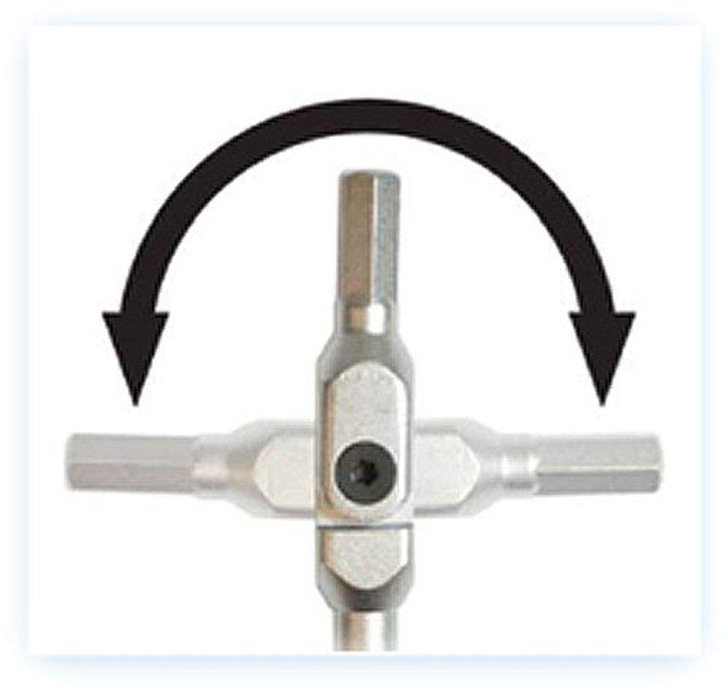 Bondhus - SP10-IC-22 K22 HEX-PRO Pivot Head Torx Wrench,Sizes: T15,20,25,27,30,40,45,47,50,55