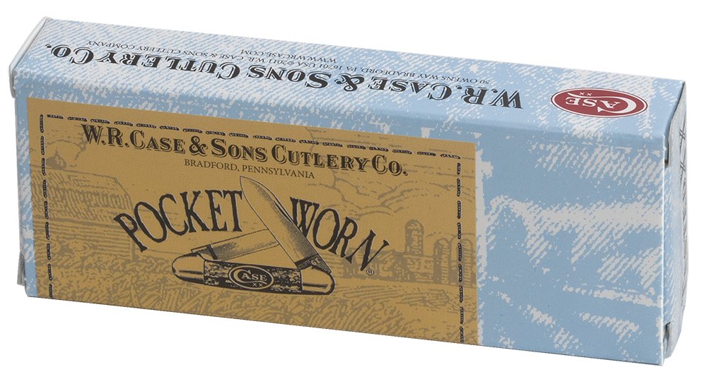 W.R. Case & Sons Cutlery Knife, SS Pocket Worn Old RED