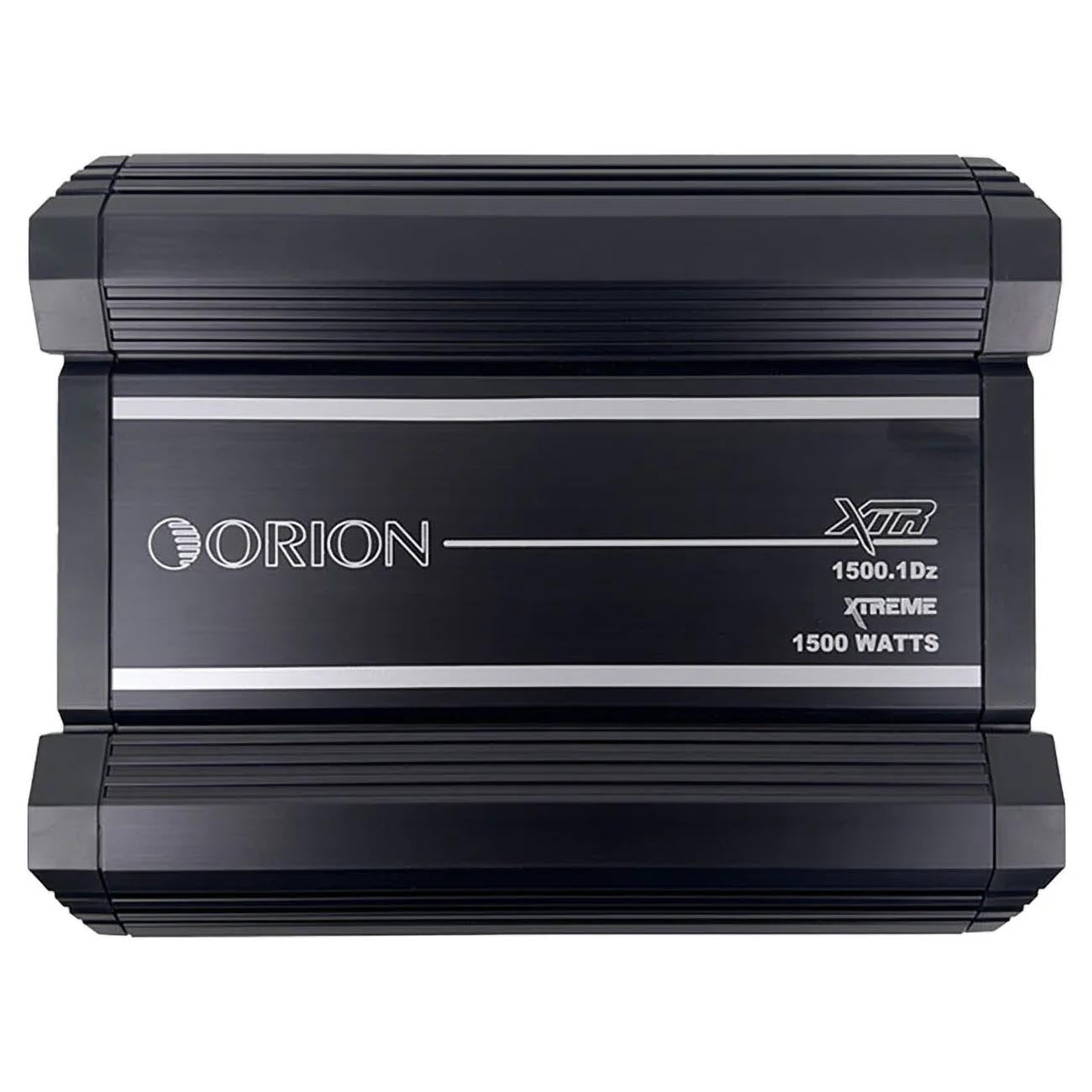 Orion XTR Series XTR1500.1DZ High Power Monoblock Class-D Car Amplifier - 1500W RMS, 1-Ohm Stable, Low-Pass Crossover, Bass Boost Control, MOSFET Power Supply, Bass Knob Included, Made in Korea