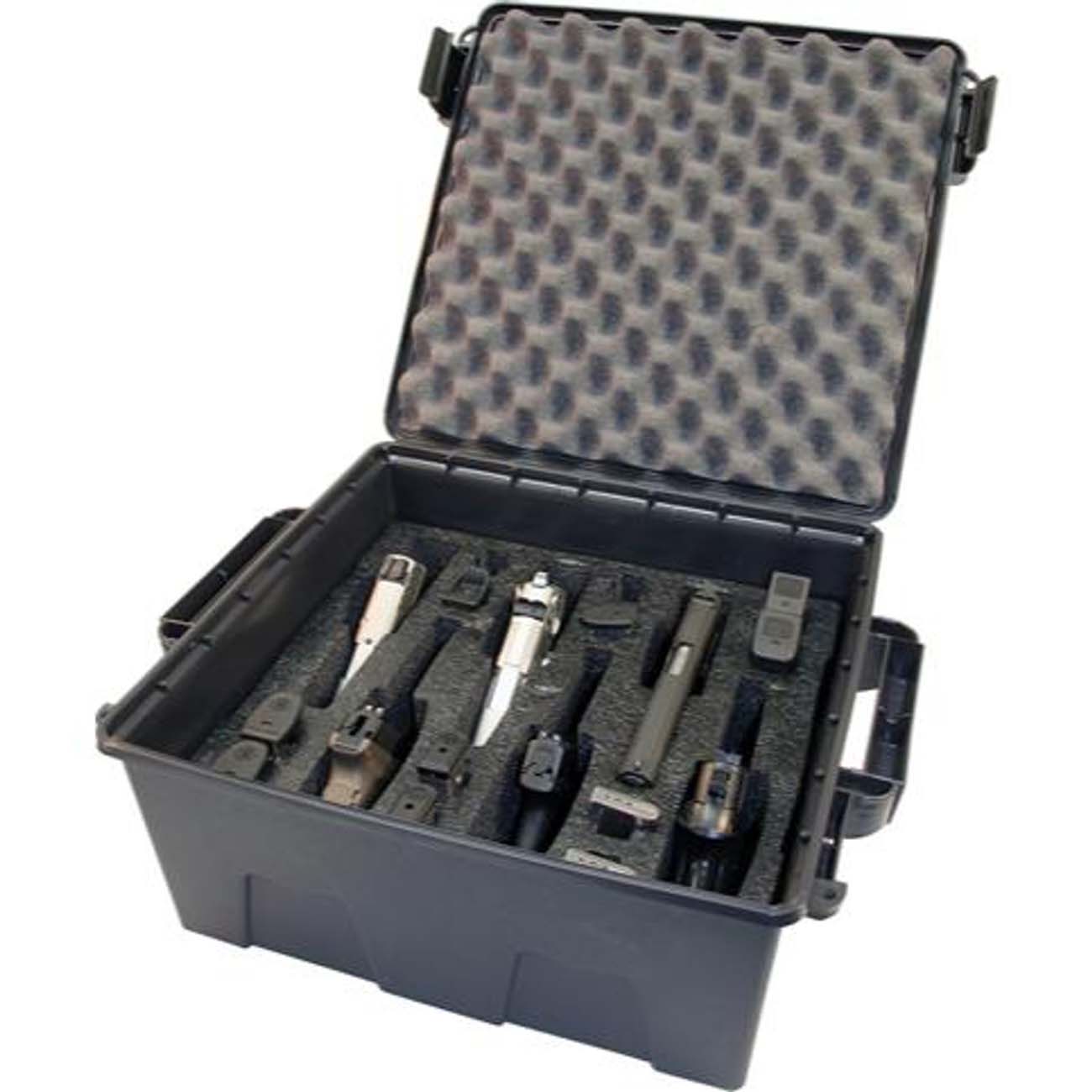 MTM TPC6 Tactical Pistol Handgun Case 6 Gun, Dark Earth