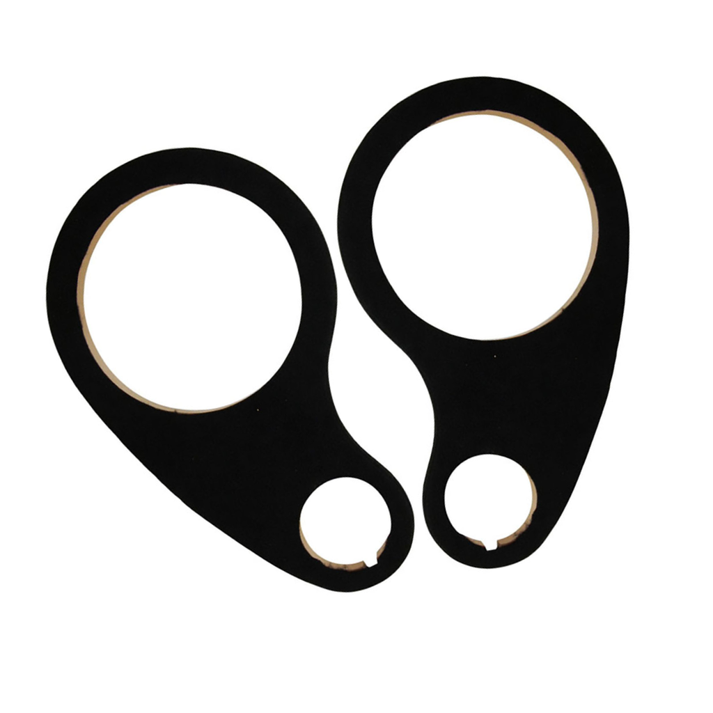 Installation Solution RING8CTW 8″ Speaker & 2-7/8″ Tweeter Carpeted Spacer Rings – 3/4″ MDF Extension (Pair) Car Audio Speaker Mount Adapters
