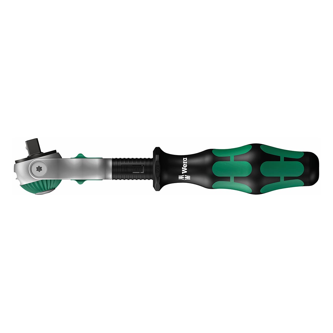 Wera 05004049001 29-Piece 3/8″ Drive Zyklop Speed Ratchet SAE Socket & Long Bit Set – 9 SAE Sockets, Bits, Extensions & Textile Case