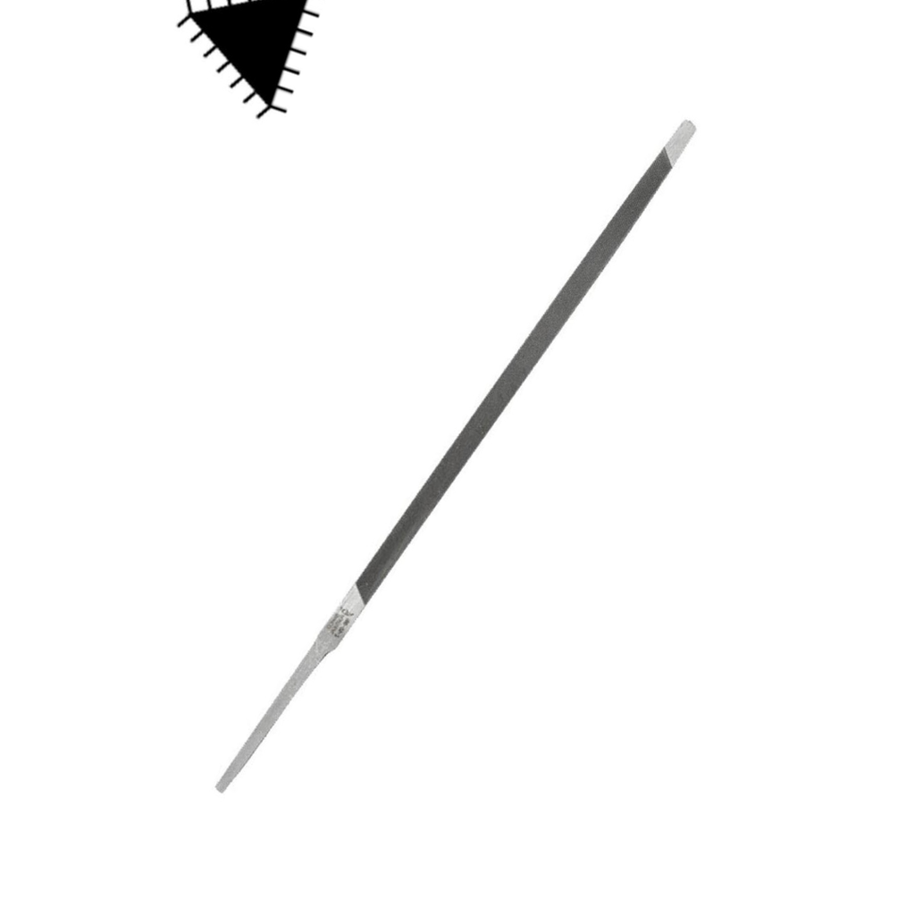 Bahco BAH41880620 6″ Double Extra Slim Taper Saw File – Second Cut, Unhandled, Precision Sharpening Tool