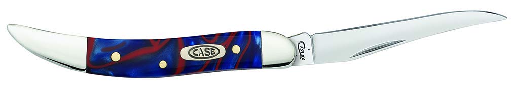 Case WR XX Pocket Knife Patriot Kirinite Small Texas Toothpick Item #11202 - (1010096 SS) - Length Closed: 3 Inches