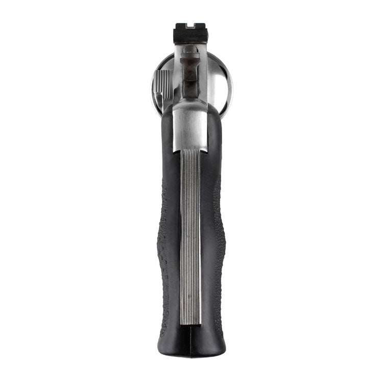 Hogue OverMolded Rubber Monogrip for S&W N Frame, Square Butt Revolver Grip, Black - 29000