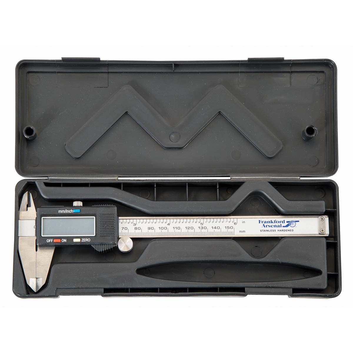 Frankford Arsenal Electronic Caliper with LCD Display and Case for Reloading