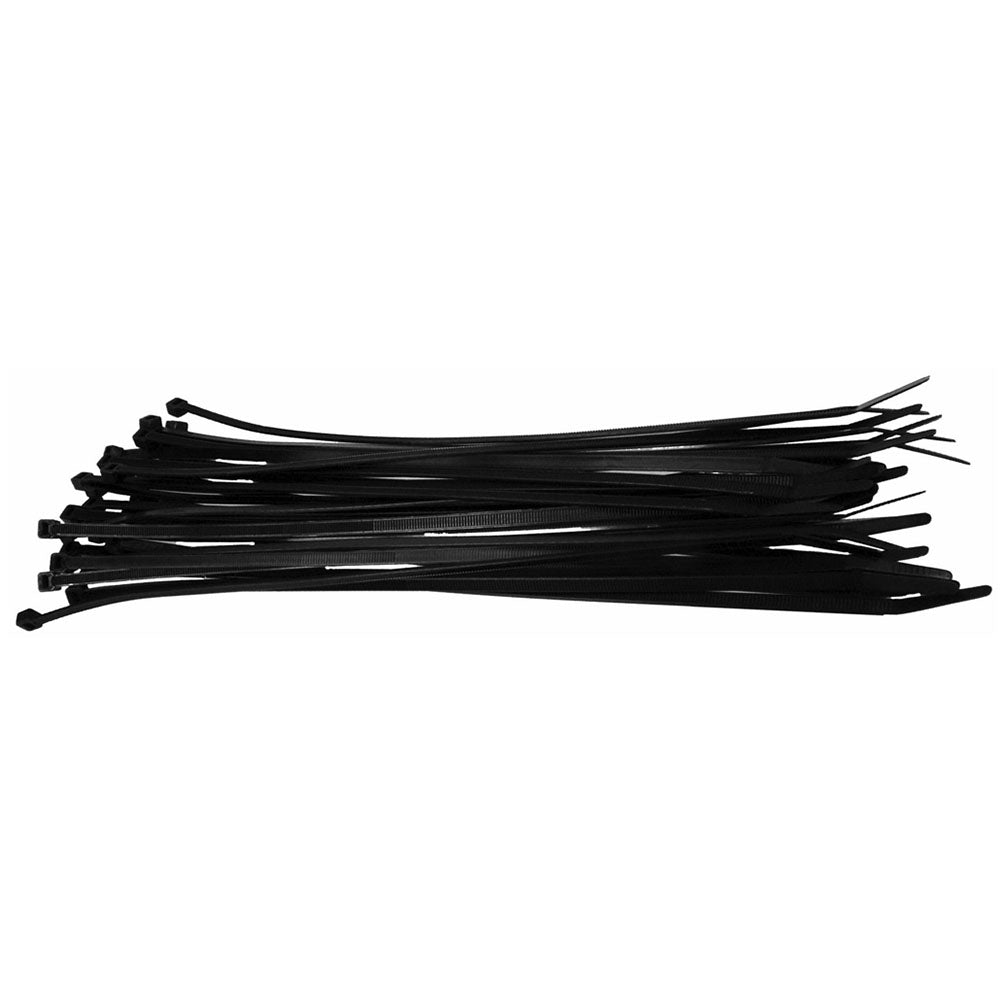 Audiopipe CT4BUV Wire Ties 4 Black Nippon 100pcs