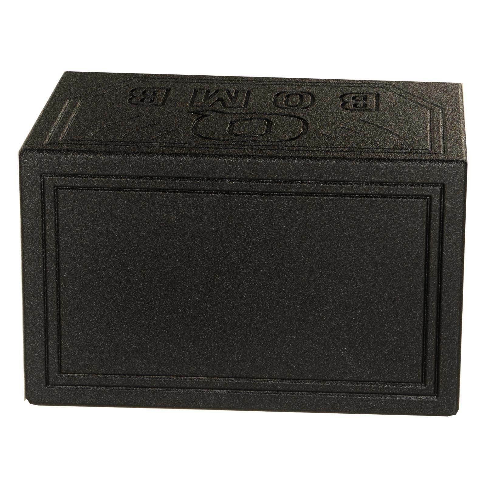 Rockville RQB8 Single 8" Side Ported Subwoofer Enclosure, Deep Bass, Bed Liner Finish, Durable MDF, for Car Audio Enthusiasts