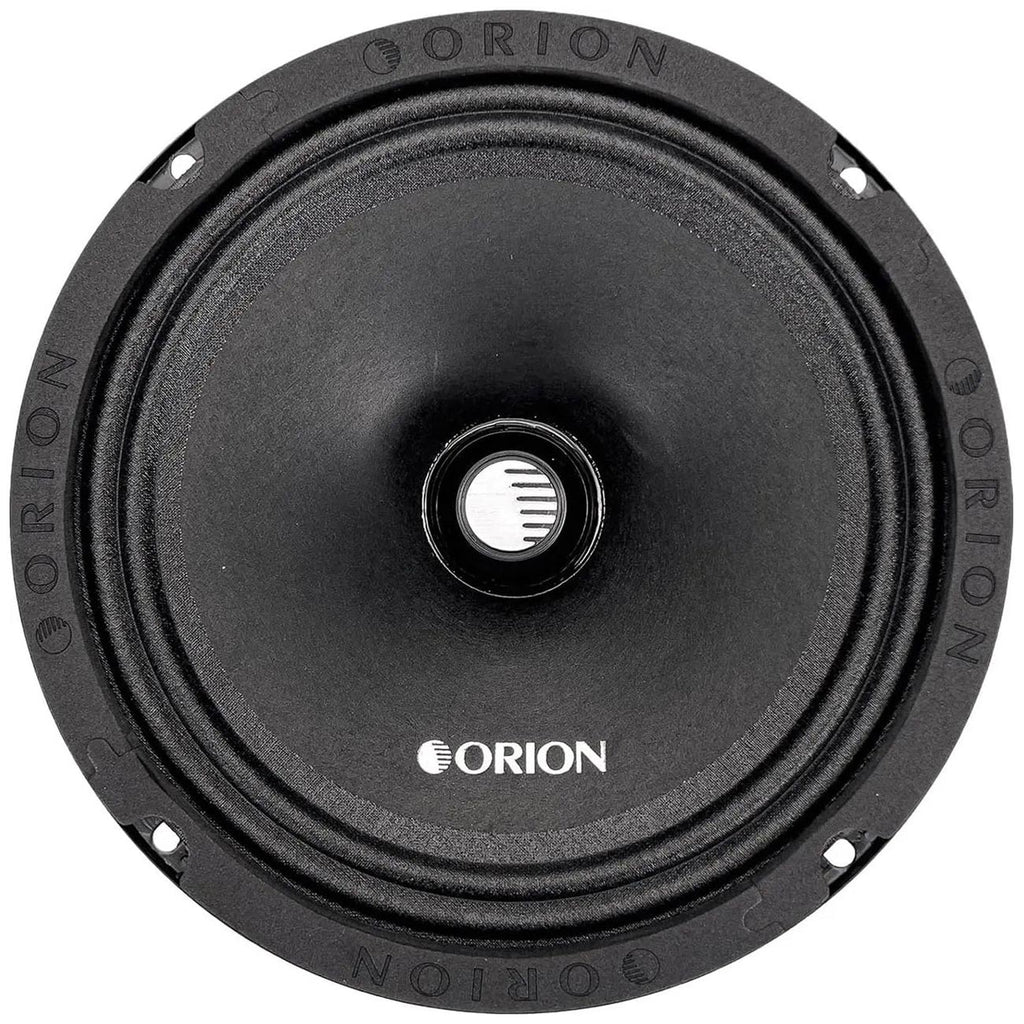 ORION Cobalt CM854 High Efficiency 8" Mid-Range Bullet Loudspeakers, 1200W Max Power, 300W RMS, 4 Ohm, 1.5" Voice Coil - Pro Car Audio Stereo, Midrange Speakers (Pair)