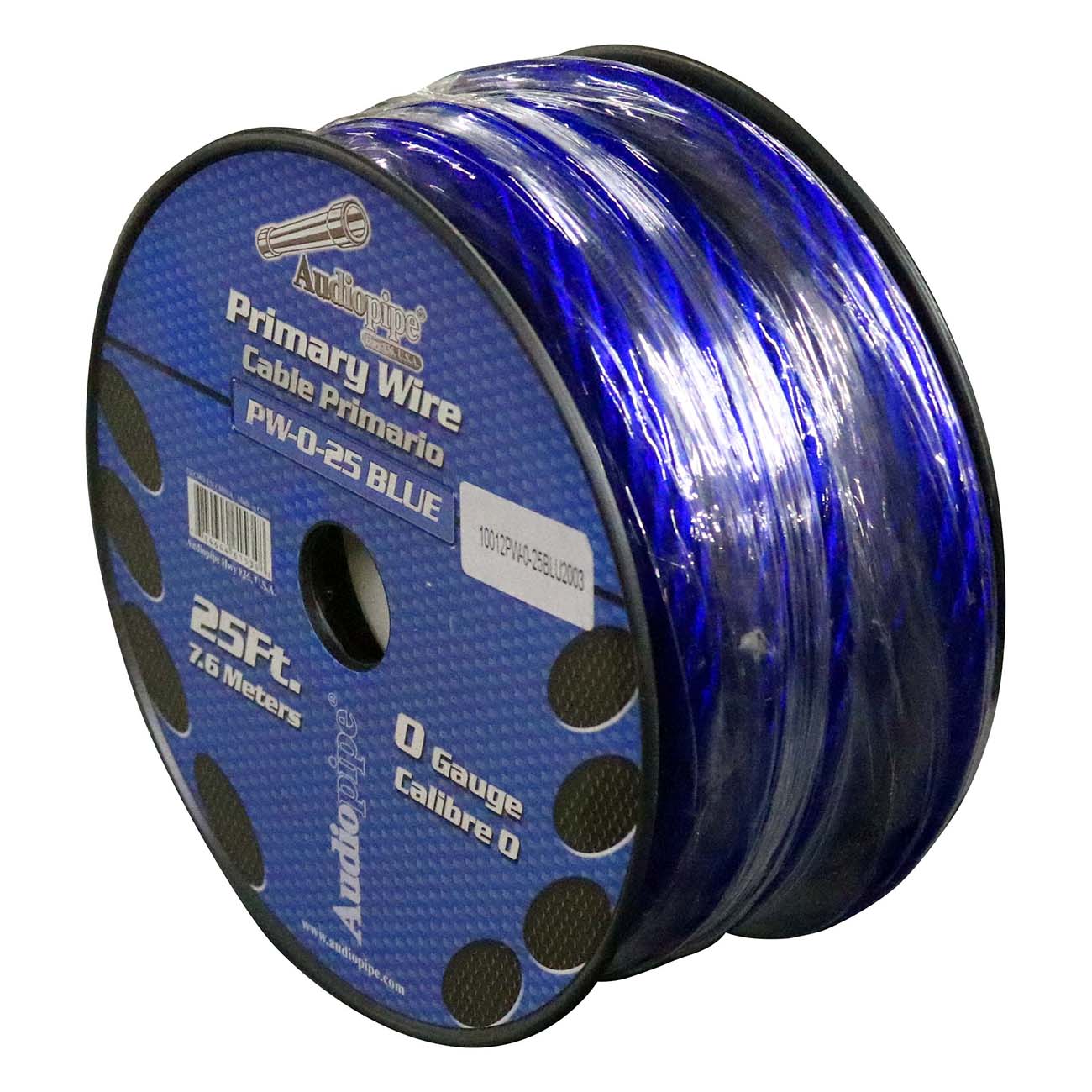 Audiopipe PW025BL Power Wire Audiopipe 0ga. 25 Blue