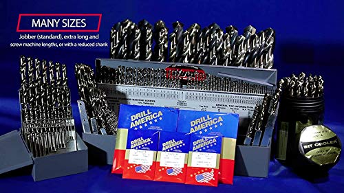 1/16-1/2x64ths Cobalt Jobber Length Drill Set