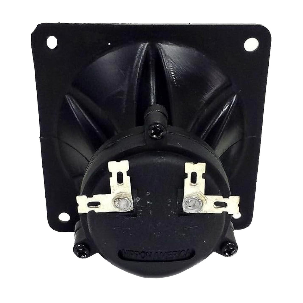 Nippon NTX1004PZ 3.25" Square Flush Mount Piezo Super Horn Tweeter – 4–8 Ohm, Black