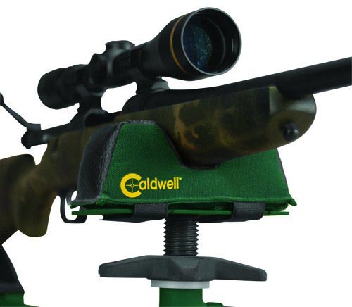 Caldwell Filled Universal Front Rest Bag with Durable Construction and Hook and Loop Straps for Outdoor, Range, Shooting and Hunting