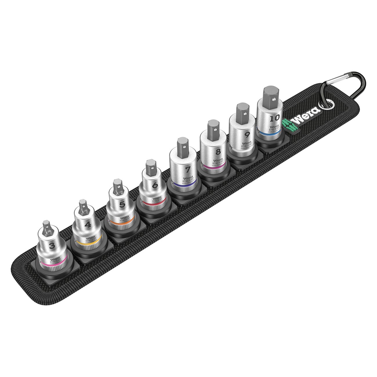 Belt B 2 bit sock with 3/8" drv holding function