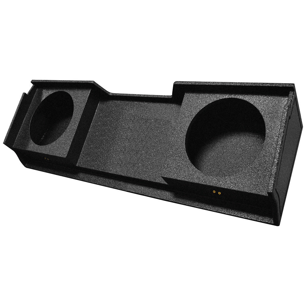 Rockville 12" Bedlined Sub Box For 1999-06 Silverado 1500 Xcab/99-06 GMC Sierra