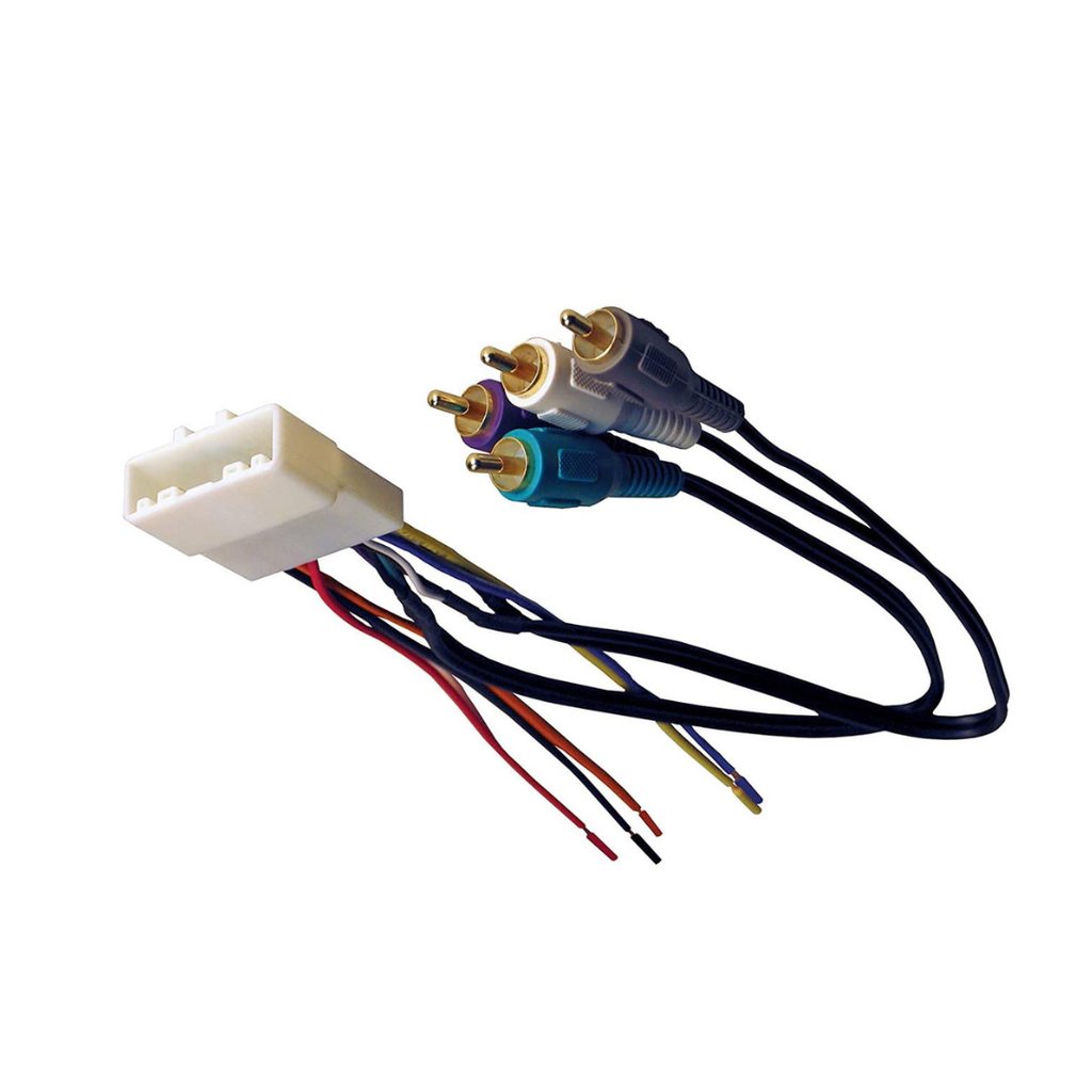 American International NWH74A 2007-2008 Nissan with RCA Wire Harness, Multi Color