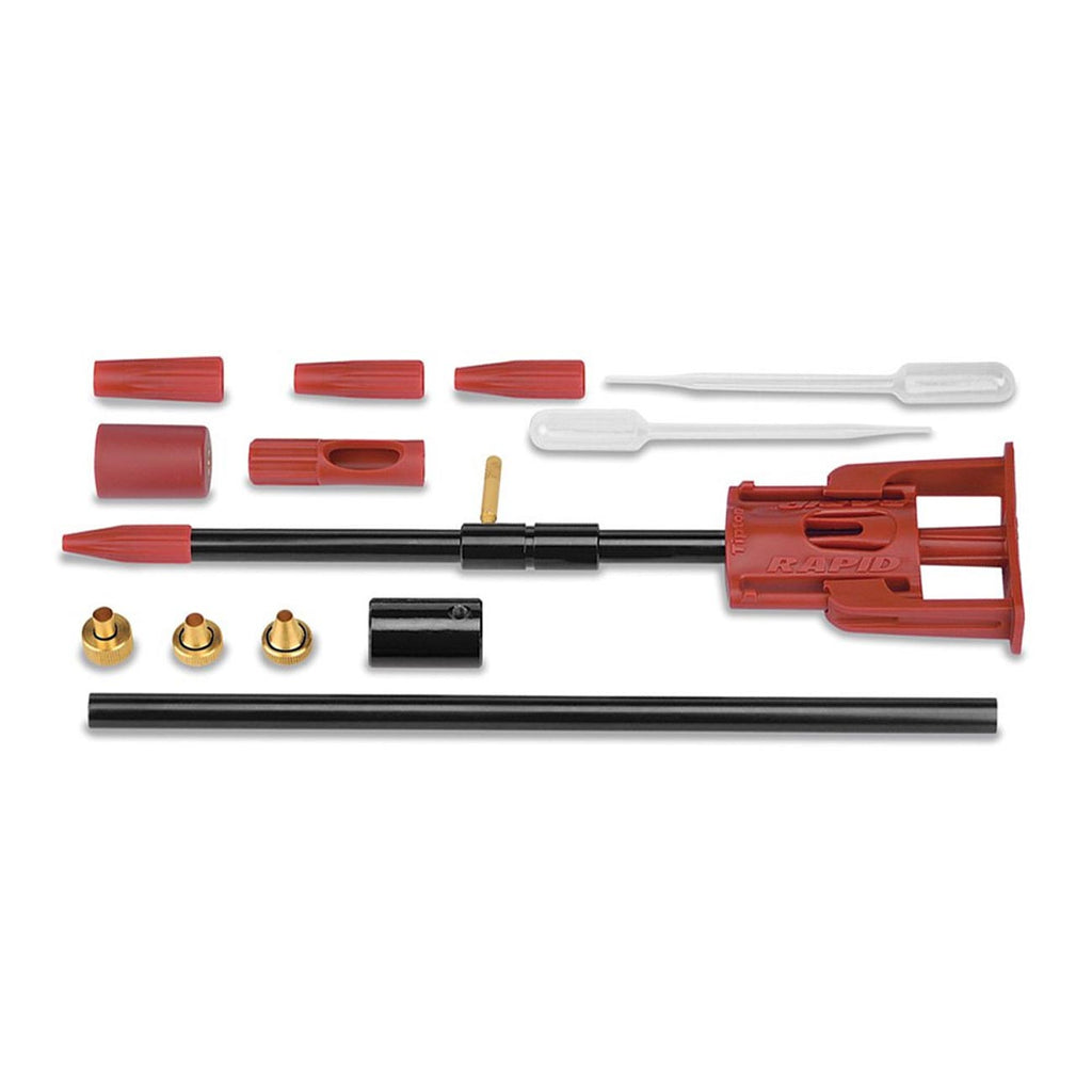 Tipton Rapid Deluxe Bore Guide Kit with 4 Muzzle Guides for Firearm Cleaning and Cleaning Rod Alignment