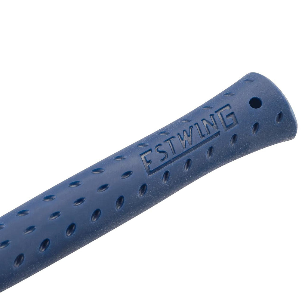 ESTWING Framing Hammer - 24 oz Long Handle Straight Rip Claw with Milled Face & Shock Reduction Grip - E3-24SM