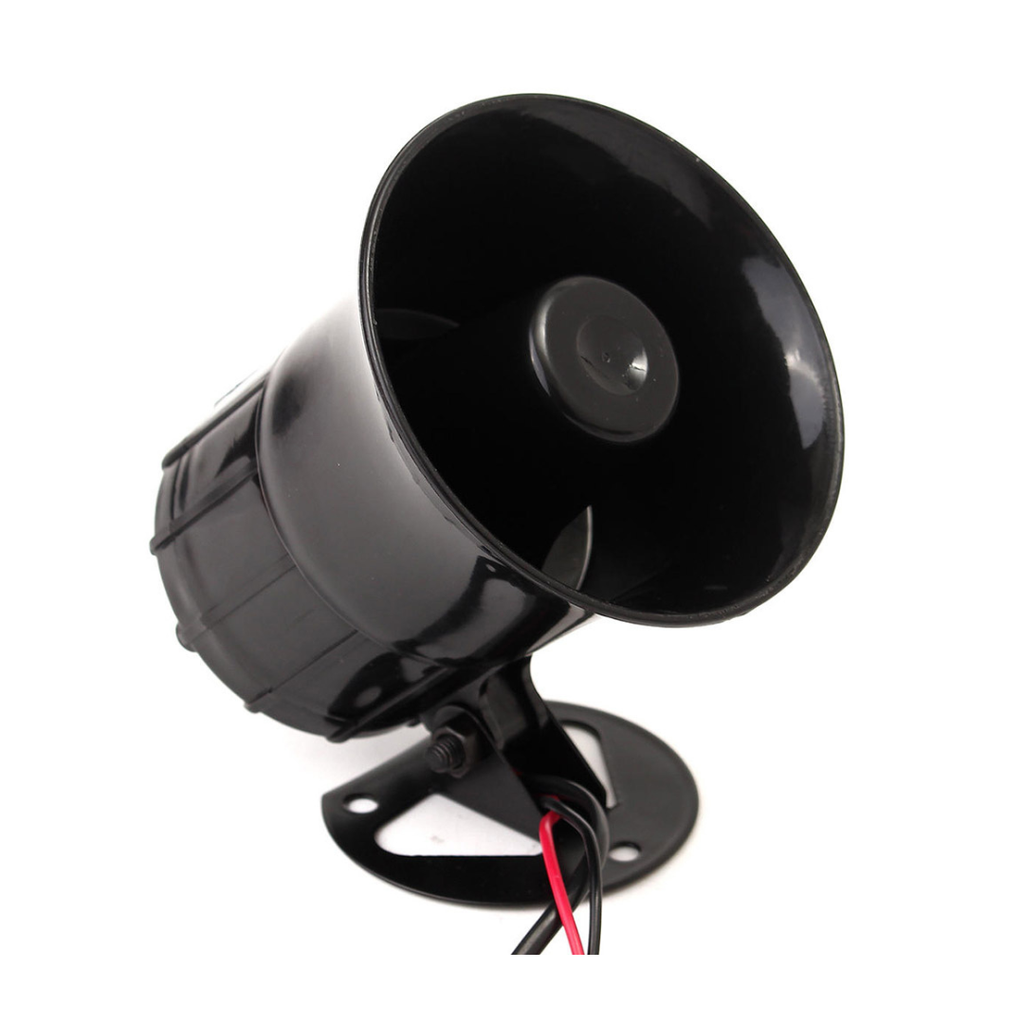 Nippon AV1006 35 Watt 6-Tone 119 dB Car Alarm Siren – Loud 12 V Automotive Security Horn