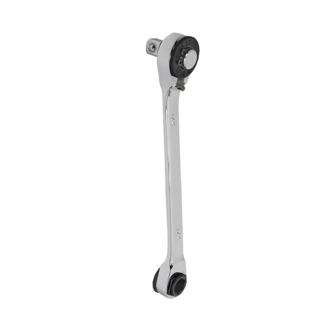 Williams JHW30012 1/4″ Drive Ratchet Bit Wrench Low Profile Reversible Chrome Finish
