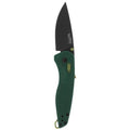 SOG Aegis AT Ambidextrous Outdoor Pocket Easy to Carry Folding Knives | CRYO D2 Stainless Steel Blade | AT-XR Lock, Forest/Moss