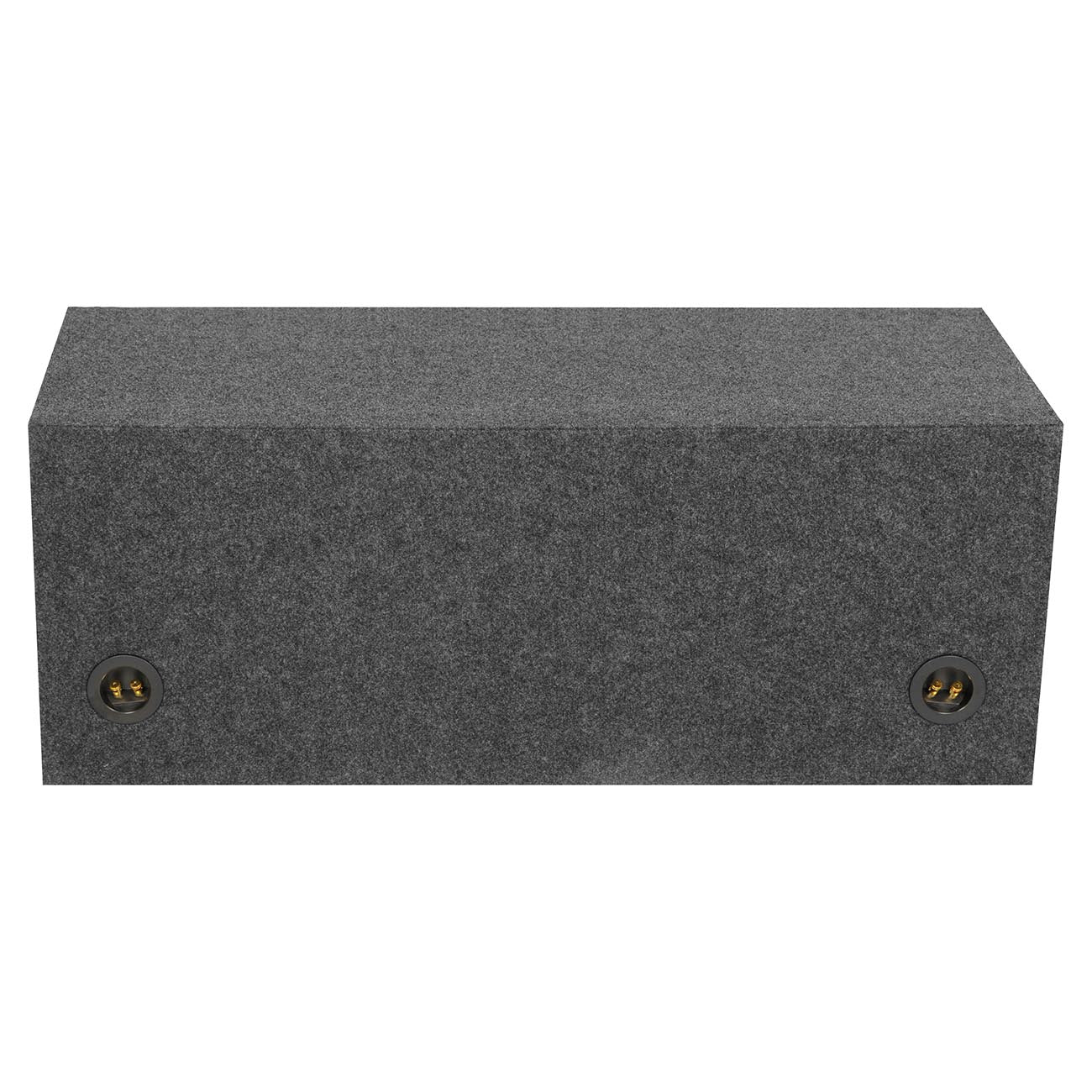 Q Power HD212 VENT SQ Dual 12-Inch Vented Custom Speaker Box for Kicker L7 Subwoofer