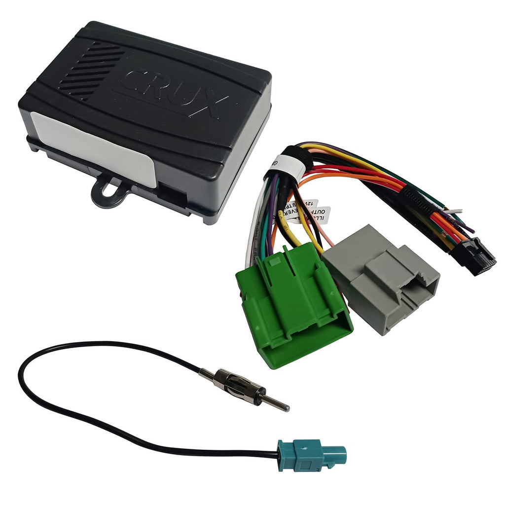 Crux SOCGM18L Radio Replacement Interface – GM LAN V2 (LIN) 29-Bit Bus Vehicles 2014-2019 – Chime & Accessory Retention