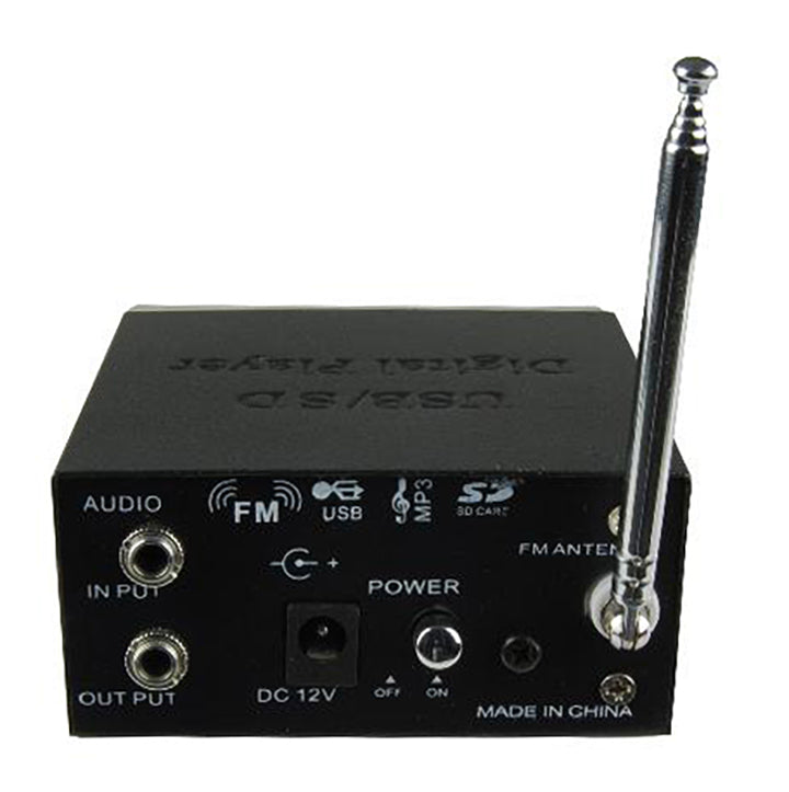 Audiopipe NDVA1000 Nippon Digital Mp3 Player With Fm Radio Usb/sd Remote Control