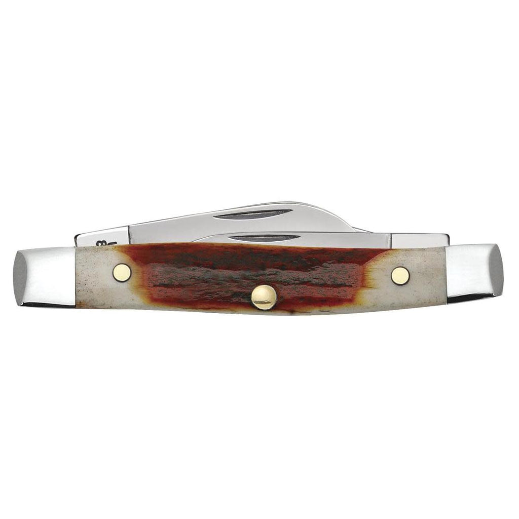 Case WR XX Pocket Knife Red Stag Small Stockman Item #9449 - (R5333 SS) - Length Closed: 2 5/8 Inches
