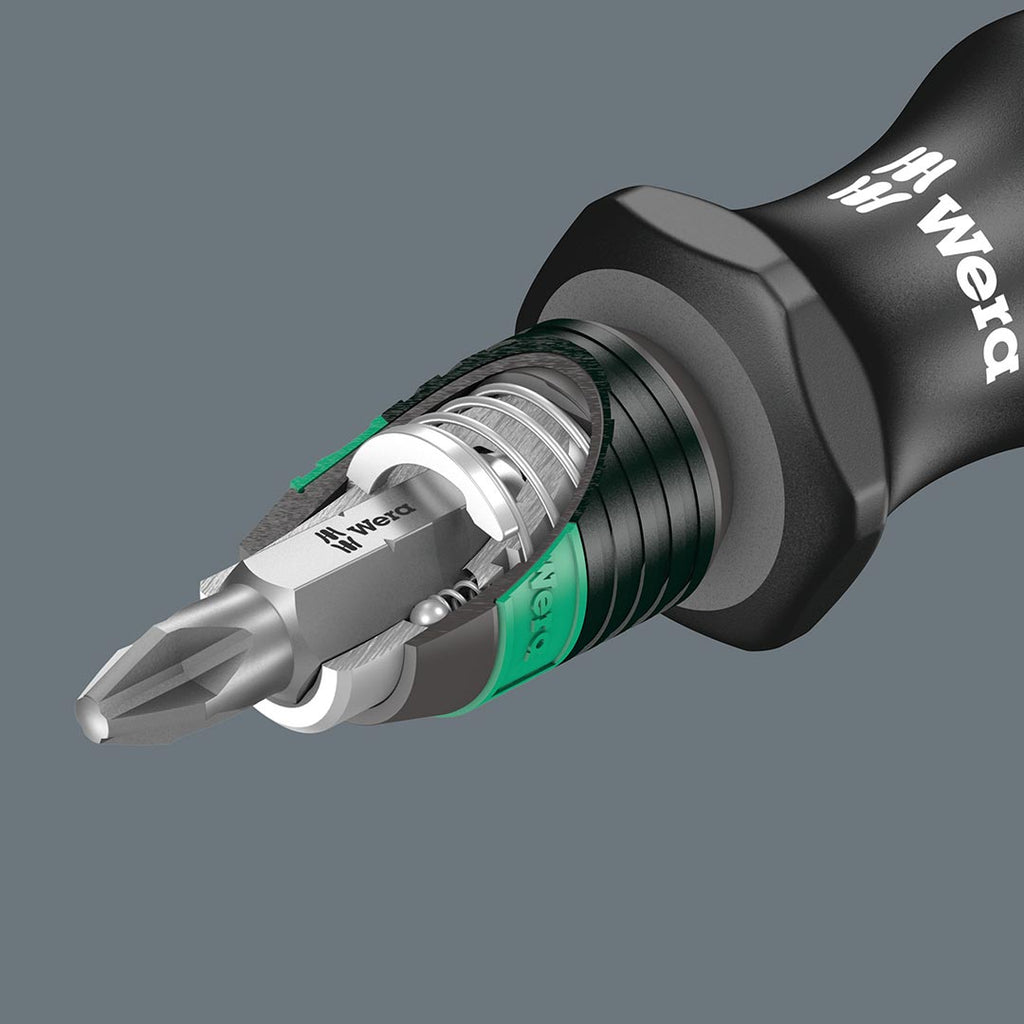 Wera - 5056653001 KK 10 Compact Bitholder and Bit Set, 10-Piece