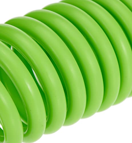 Flexzilla LP1415AFZ Polyurethane Recoil Air Hose | 15 Feet | All Weather Flexibility | Increased Flexibility and Improved Recoil Memory | Pre-Applied Thread Sealer