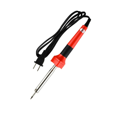 40-Watt LED Soldering Iron with Fine Tip Pencil-Style Welding Tool Includes Stand