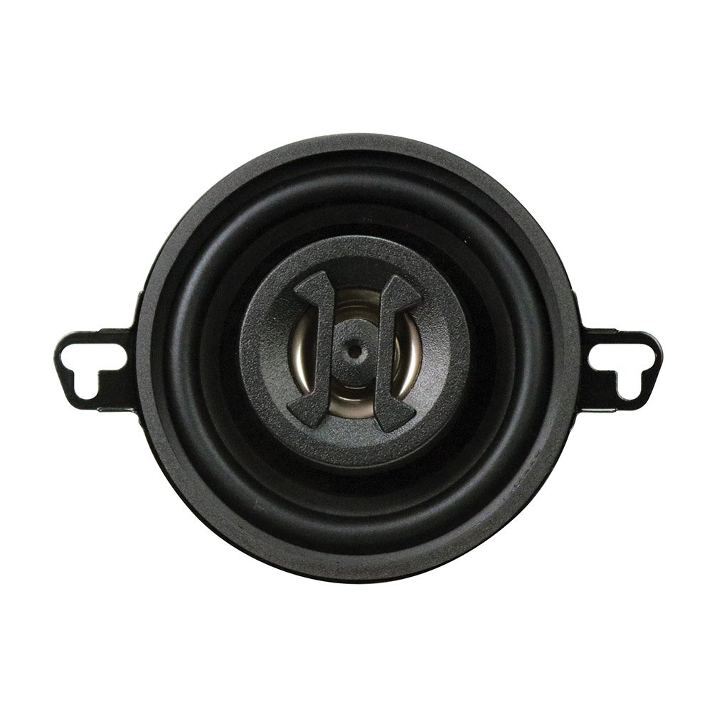 Hifonics Zeus ZS35CX 3.5 Inch 2 Way 125W Car Audio Coaxial Speakers with Mylar Dome Tweeter and Alpha Cellulose Poly Woofers, Pair