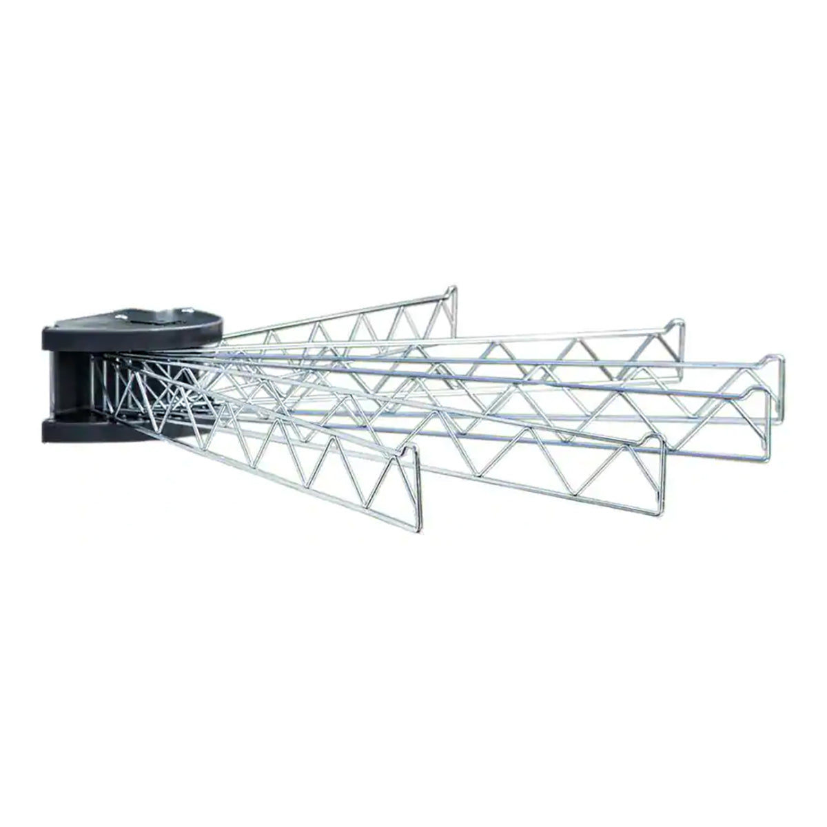 Stromberg Carlson Extend-A-Line 12" Long Versatile Swing Arm Drying Arms and Clothes Hanger with Swinging Towel Bar and Folding Clothes Hanger for RVs, Motorhomes, Campers & Home
