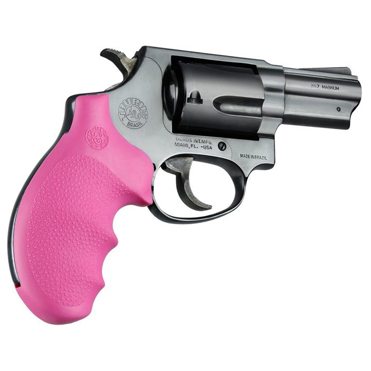 Hogue 67007 Taurus 85 Rubber Grip with Finger Grooves