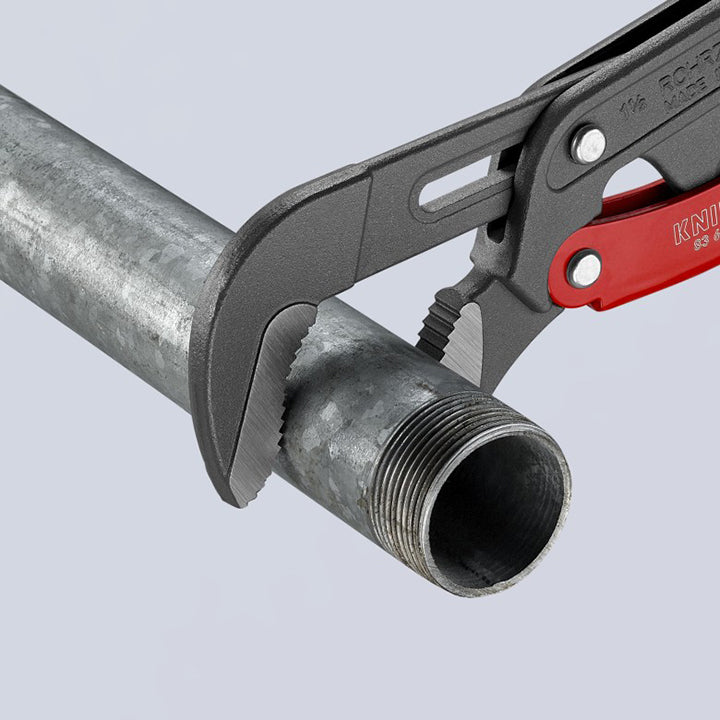 KNIPEX Tools 83 61 015, Rapid Adjust Swedish Pipe Wrench,17-Inch,8361015