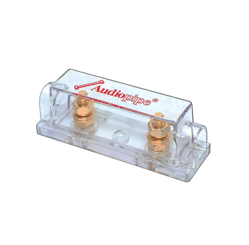 Audiopipe CQ1100 ANL Fuse Holder – Heavy Duty Inline Car Audio Power Fuse Holder for Amplifiers